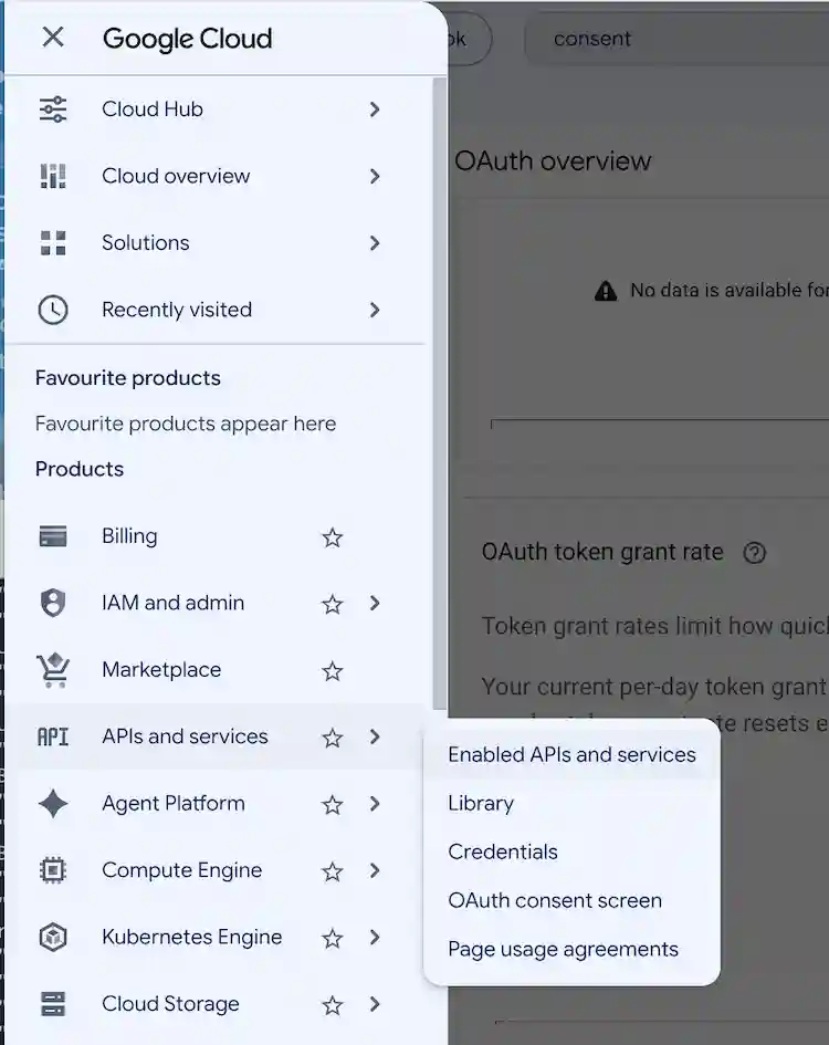 Enable Google APIs